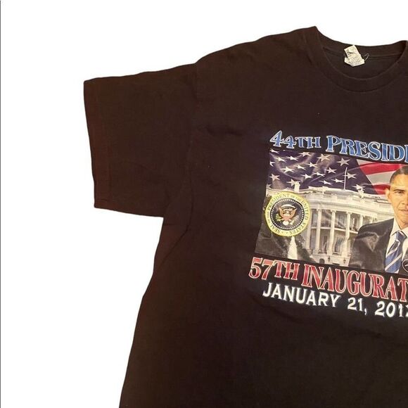 2013 Barack Obama Presidential T-shirt size XL #democrat #liberal - Picture 3 of 8